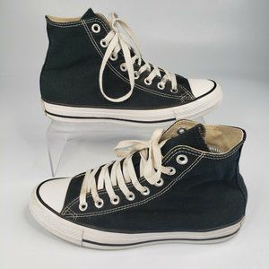 Converse All Star CHUCK TAYLOR High Top Black Sneakers Shoes M Size 6.5 W 8.5